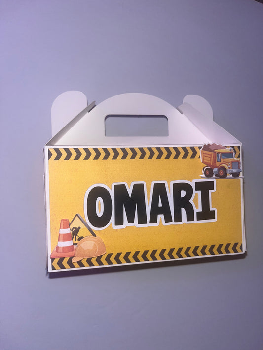 Construction Themed Gable Boxes