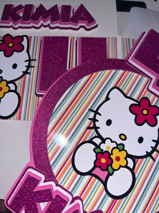 Hello Kitty Cake Topper