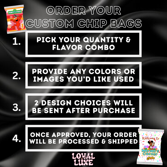 Custom Chip Bags (Filled)