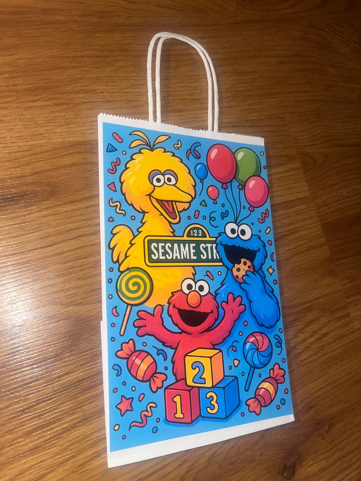 Simple Boy Party Themed Favor Bags with no Personalization