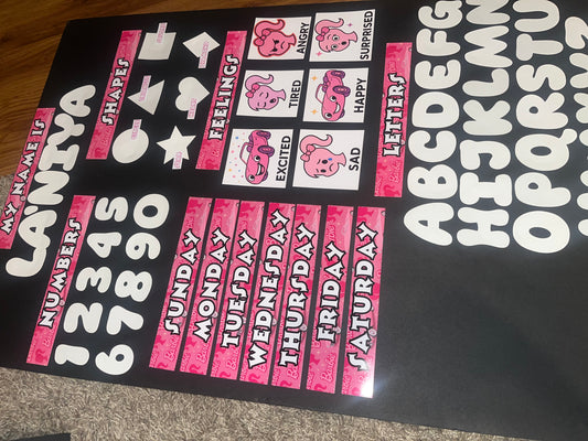 Learning Board Cutouts