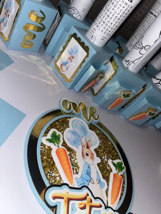 Peter Rabbit Cake Topper