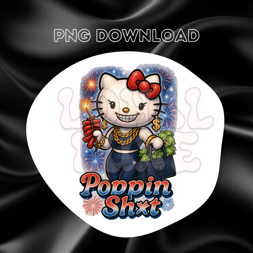 HELLO KITTY INDEPENDENCE DAY PNG