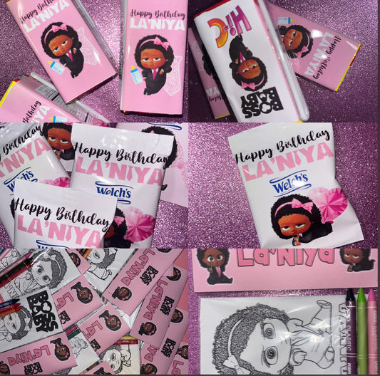 Any Theme** PARTY FAVOR ADD ONS