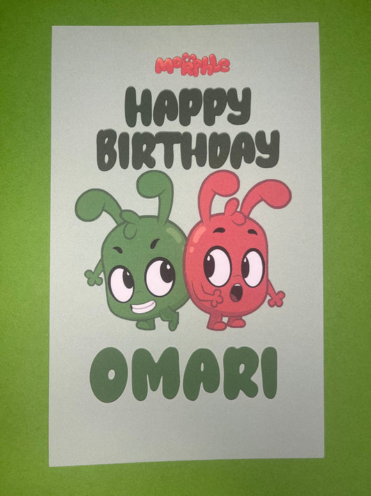 Morphle & Orphle Favor Bags for Kids Birthday Party