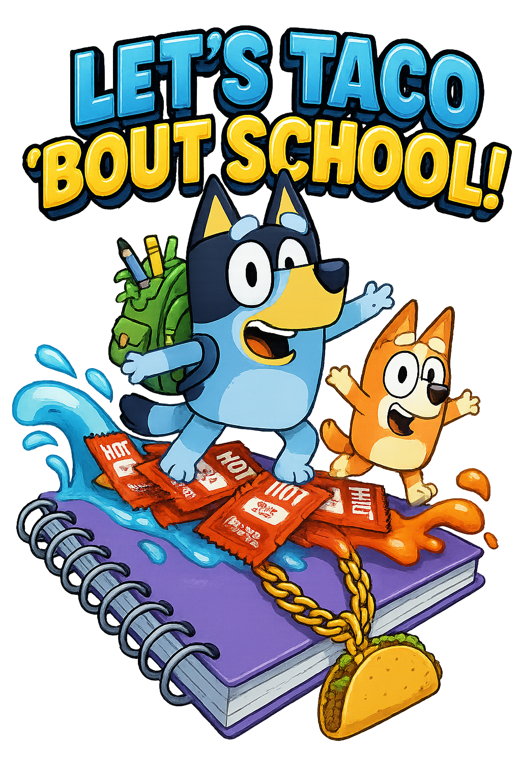 Taco Bout School Variety