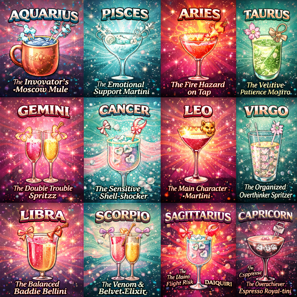 Zodiac Drinks