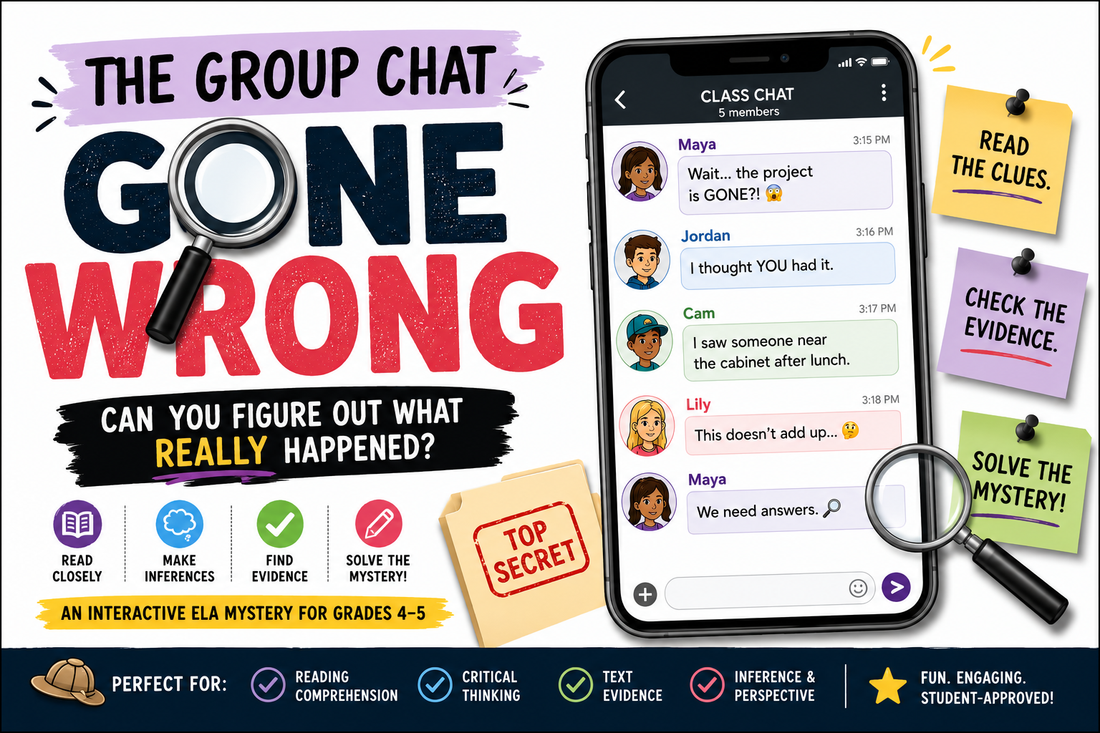 🚨 The Group Chat Gone Wrong: An ELA Mystery