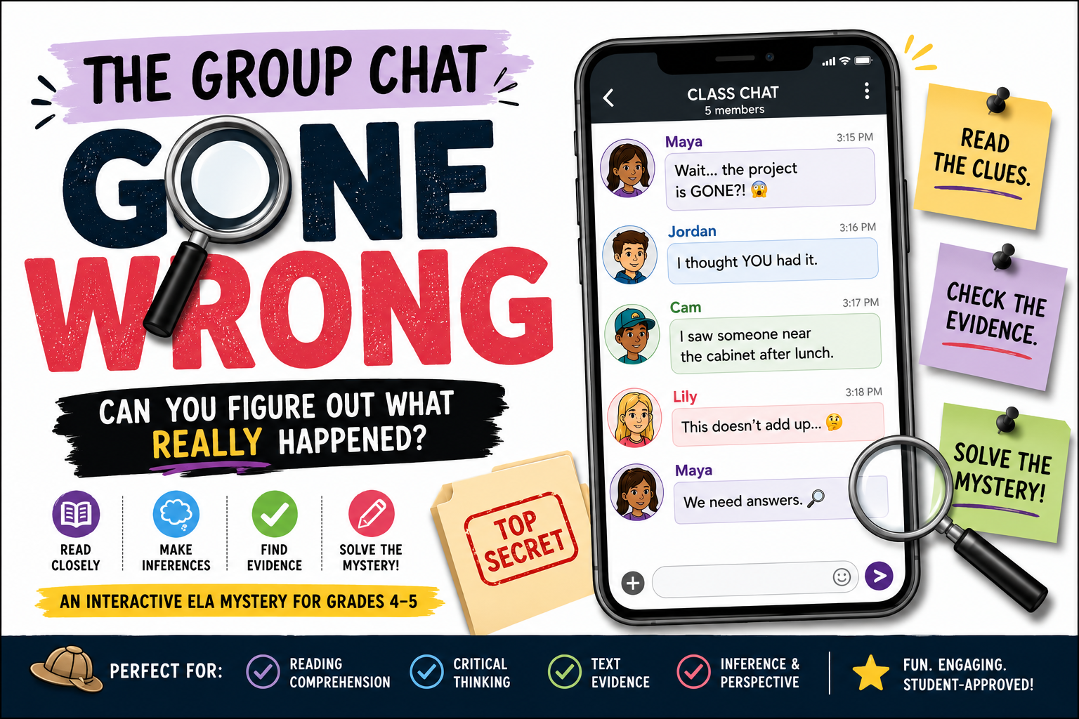 🚨 The Group Chat Gone Wrong: An ELA Mystery