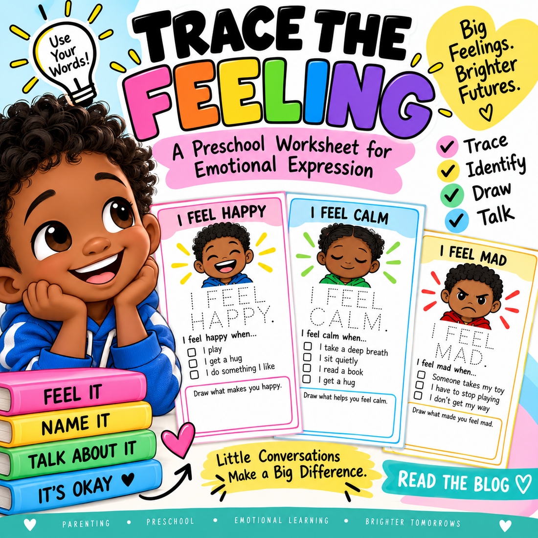 💛 Teaching My Little One to Talk About Big Feelings