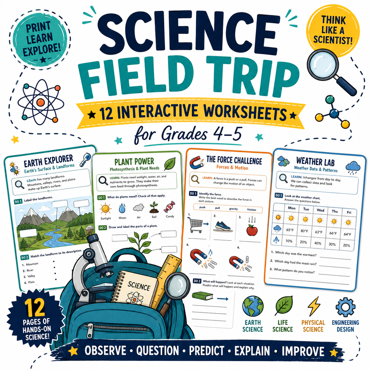 🚌 4th–5th Grade Science Field Trip