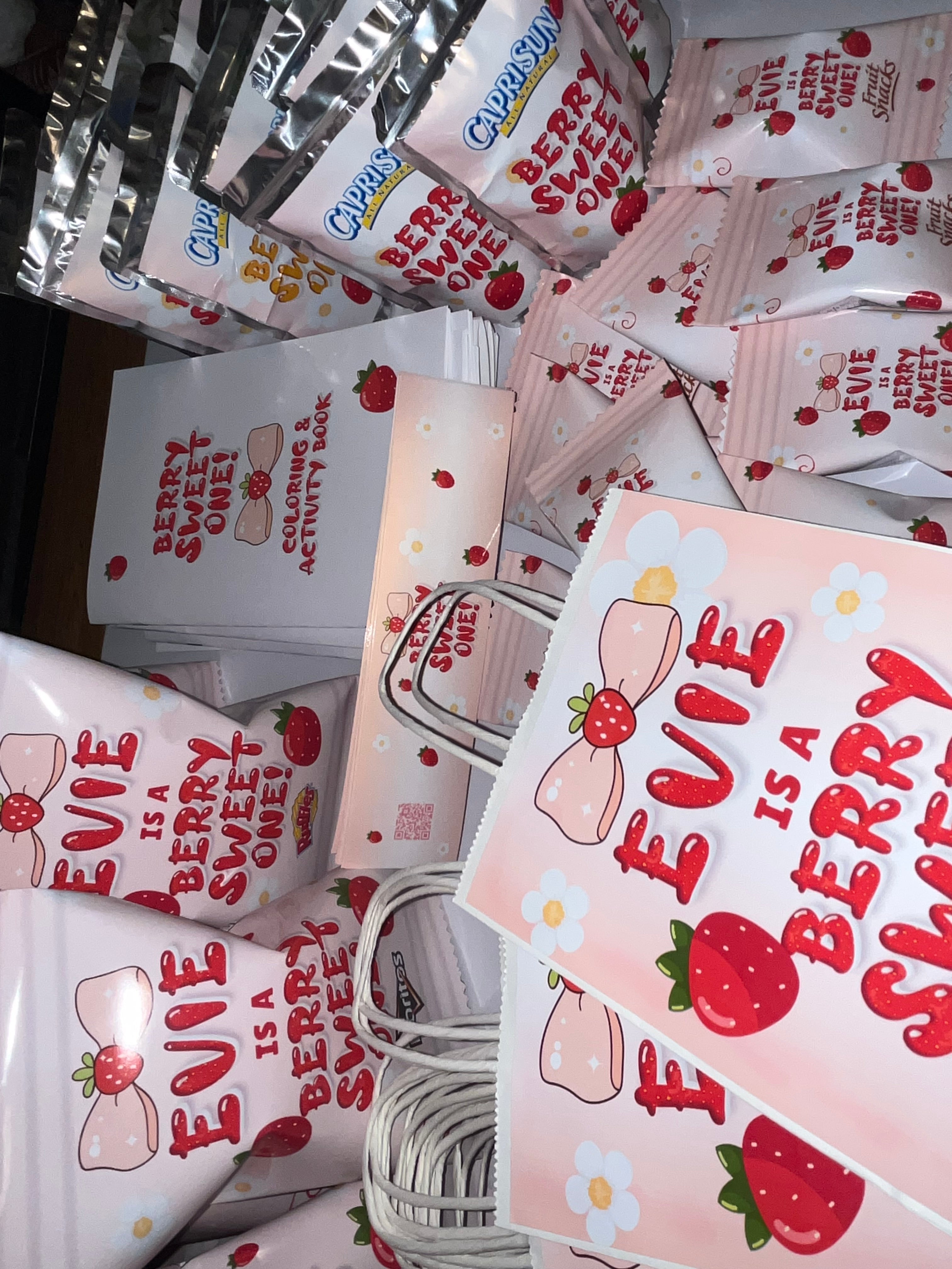 Berry Sweet One Party Favors!✨❤️