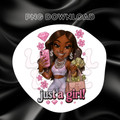 Bratz Inspired Just a Girl PNG