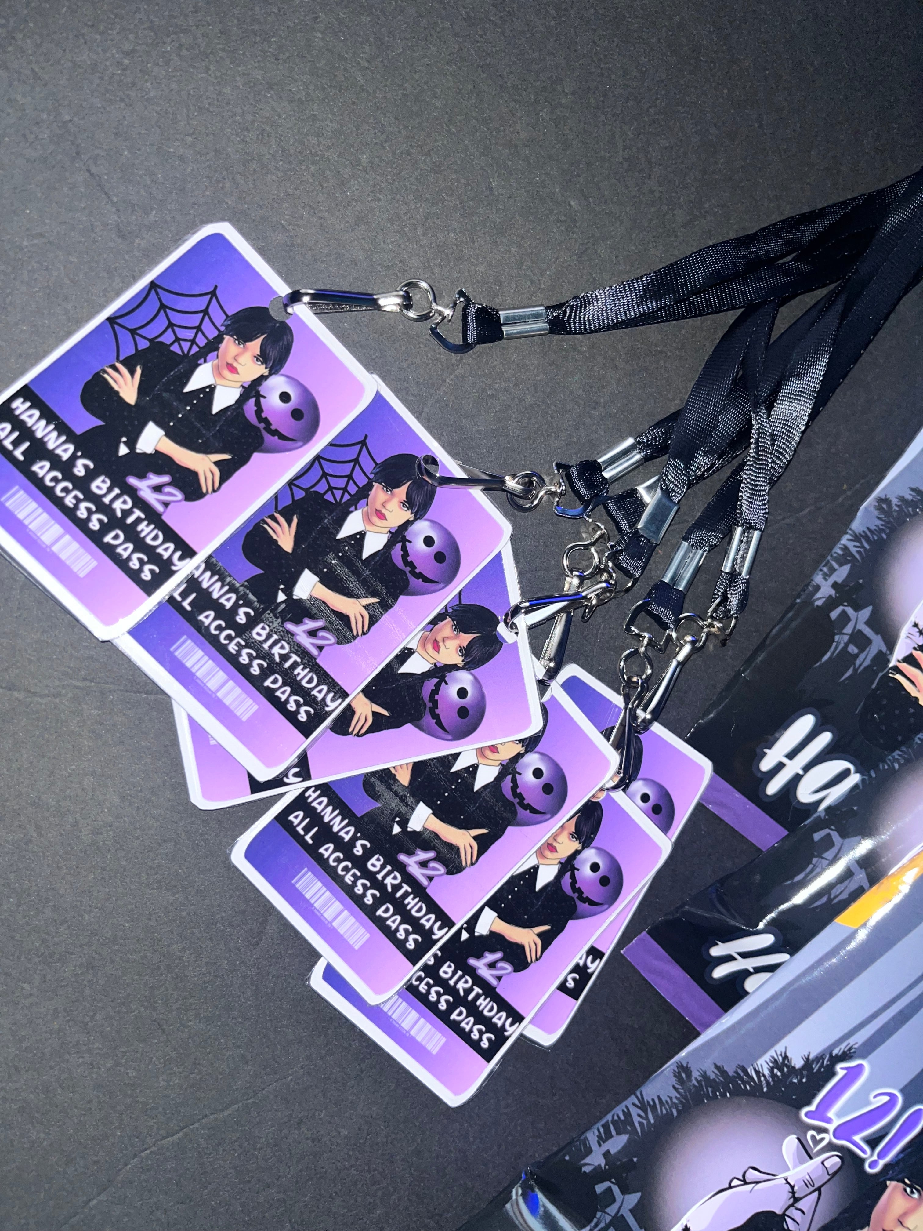 Wednesday Addams Party Accessories