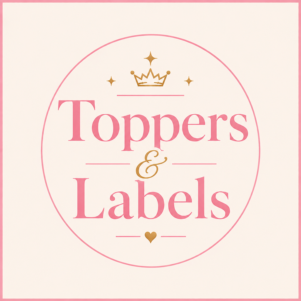 Cake & Cupcake Toppers | Treat Labels