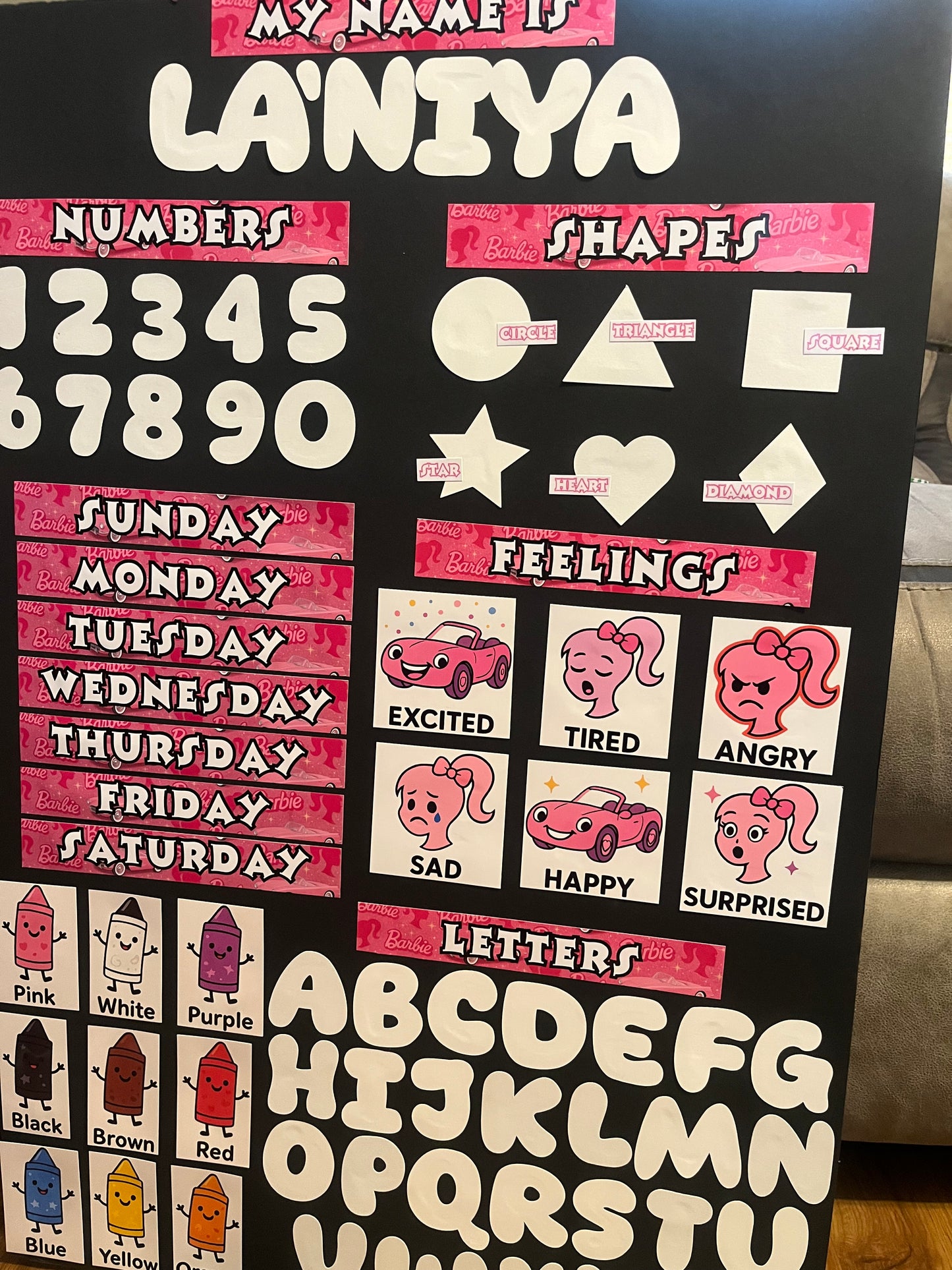 Learning Board Cutouts