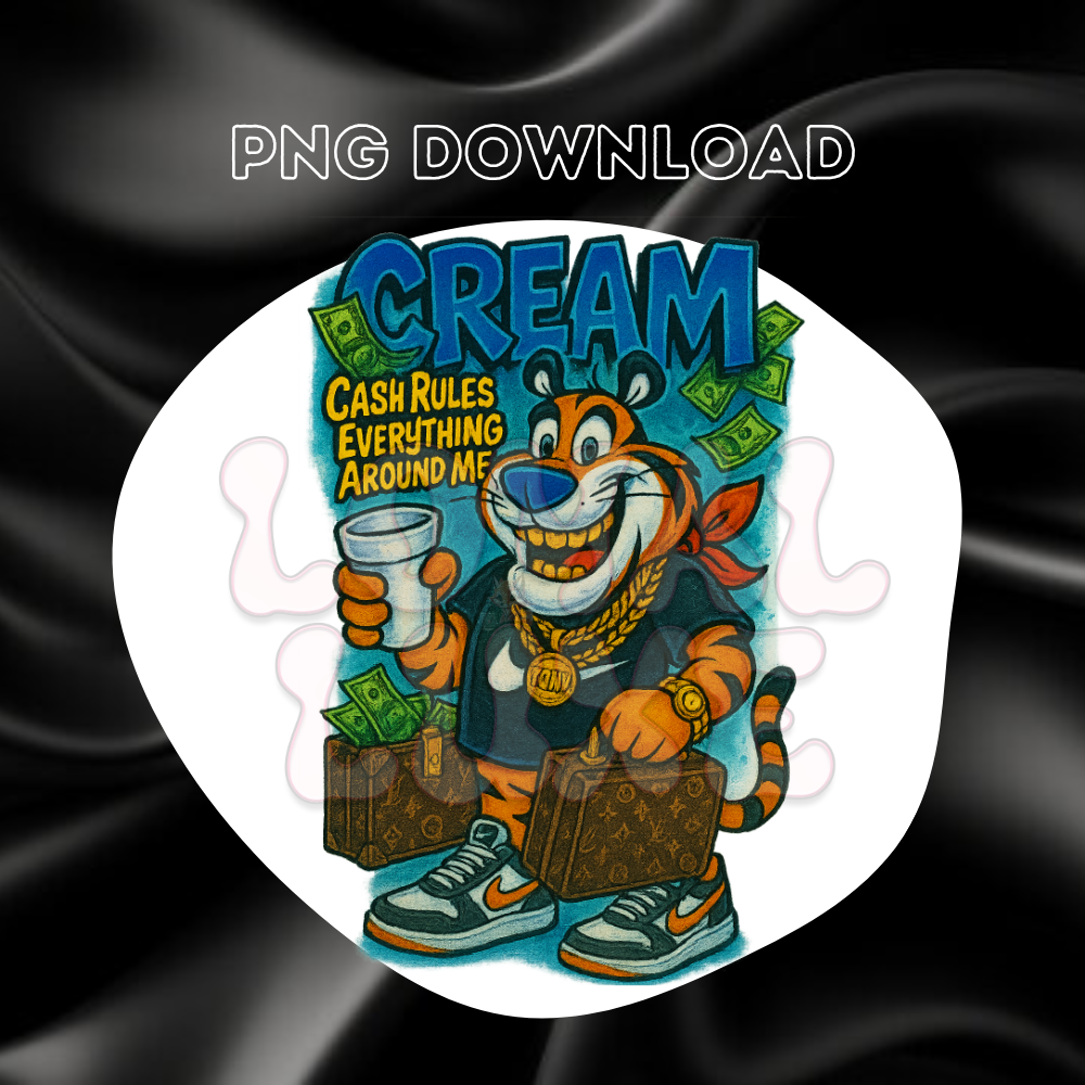 C.R.E.A.M Inspired PNG