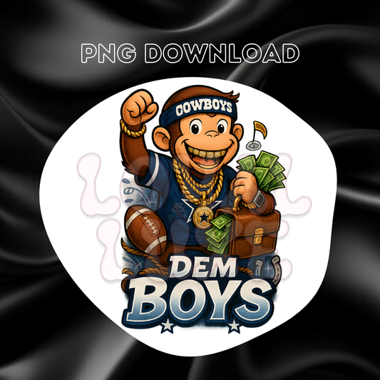 Curious George DEM BOYZ PNG