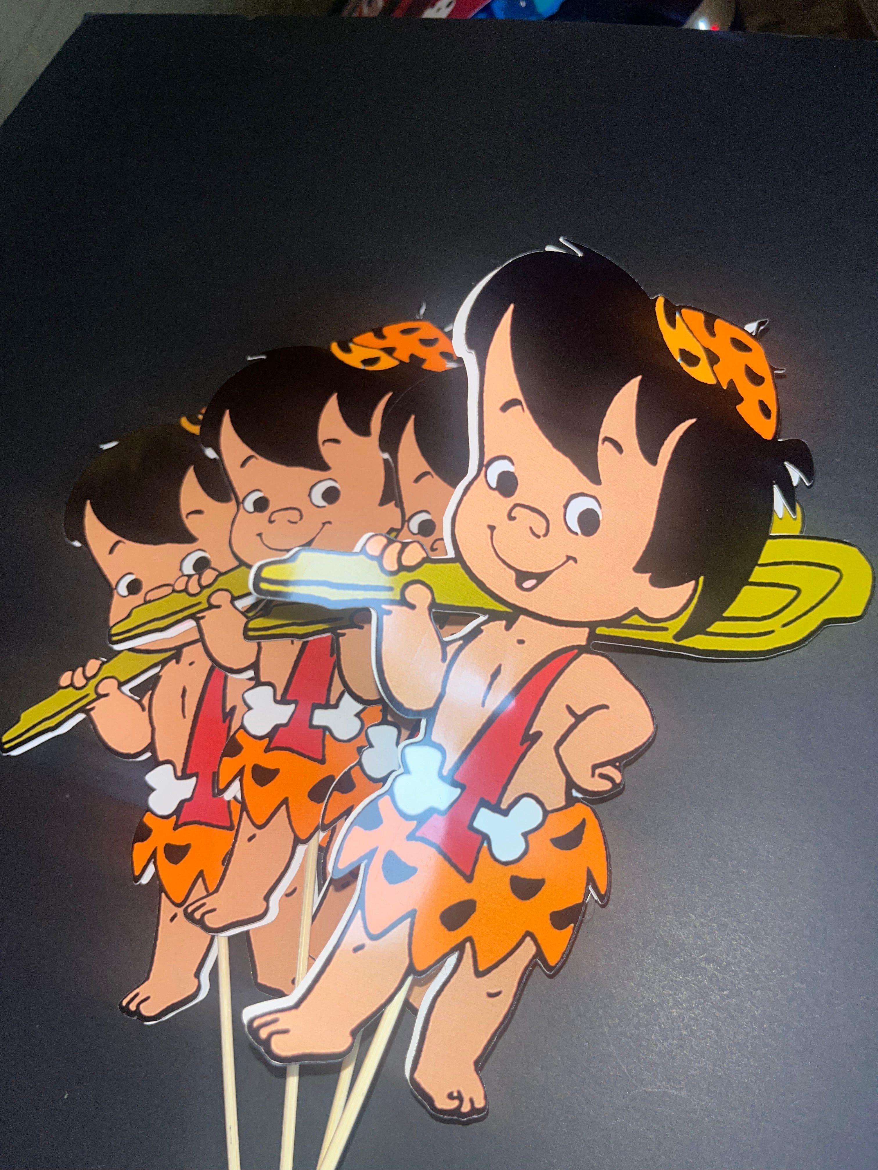 BamBam Cutouts for Centerpieces