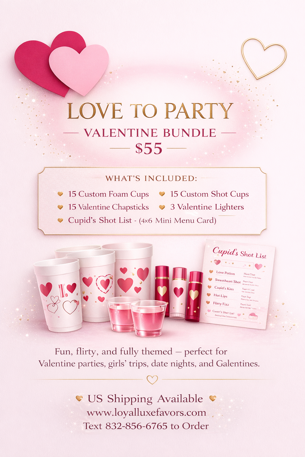 Love to Party Valentine Turn-up Bundle