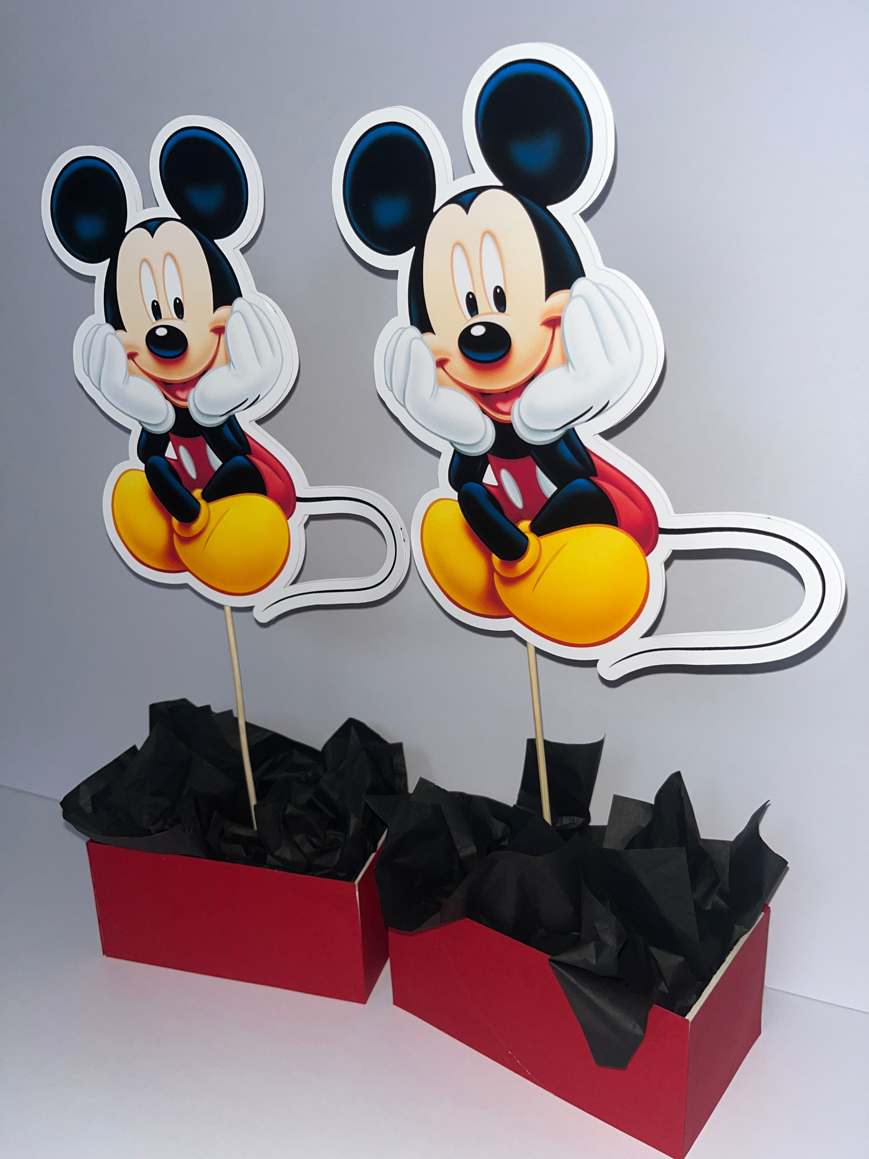 Mickey Mouse Simple Centerpieces for Birthday Party or Event
