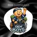 Cailou Dallas Cowboys or DEM BOYZ PNG