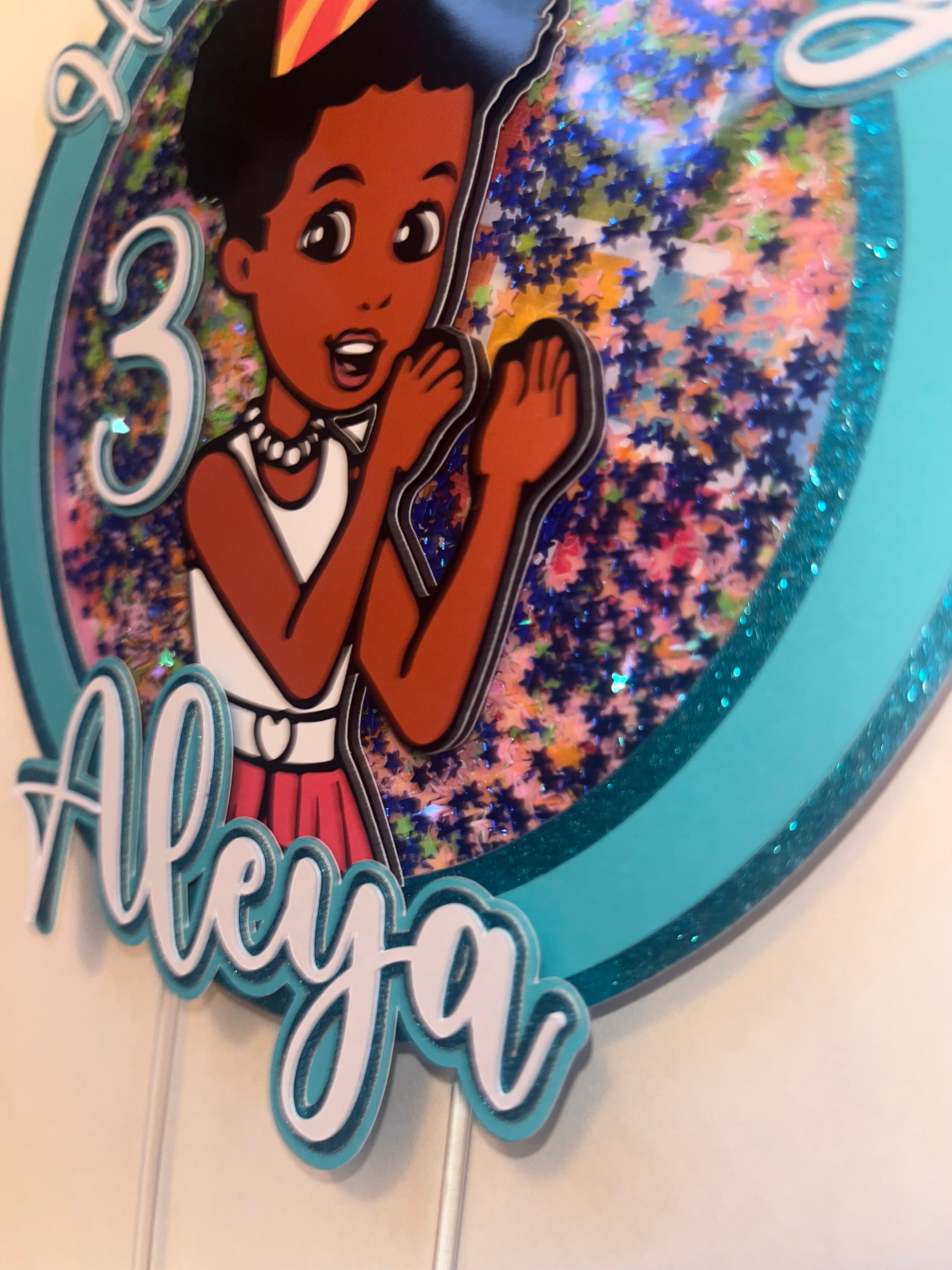 Simple 3D Cake Topper Deal