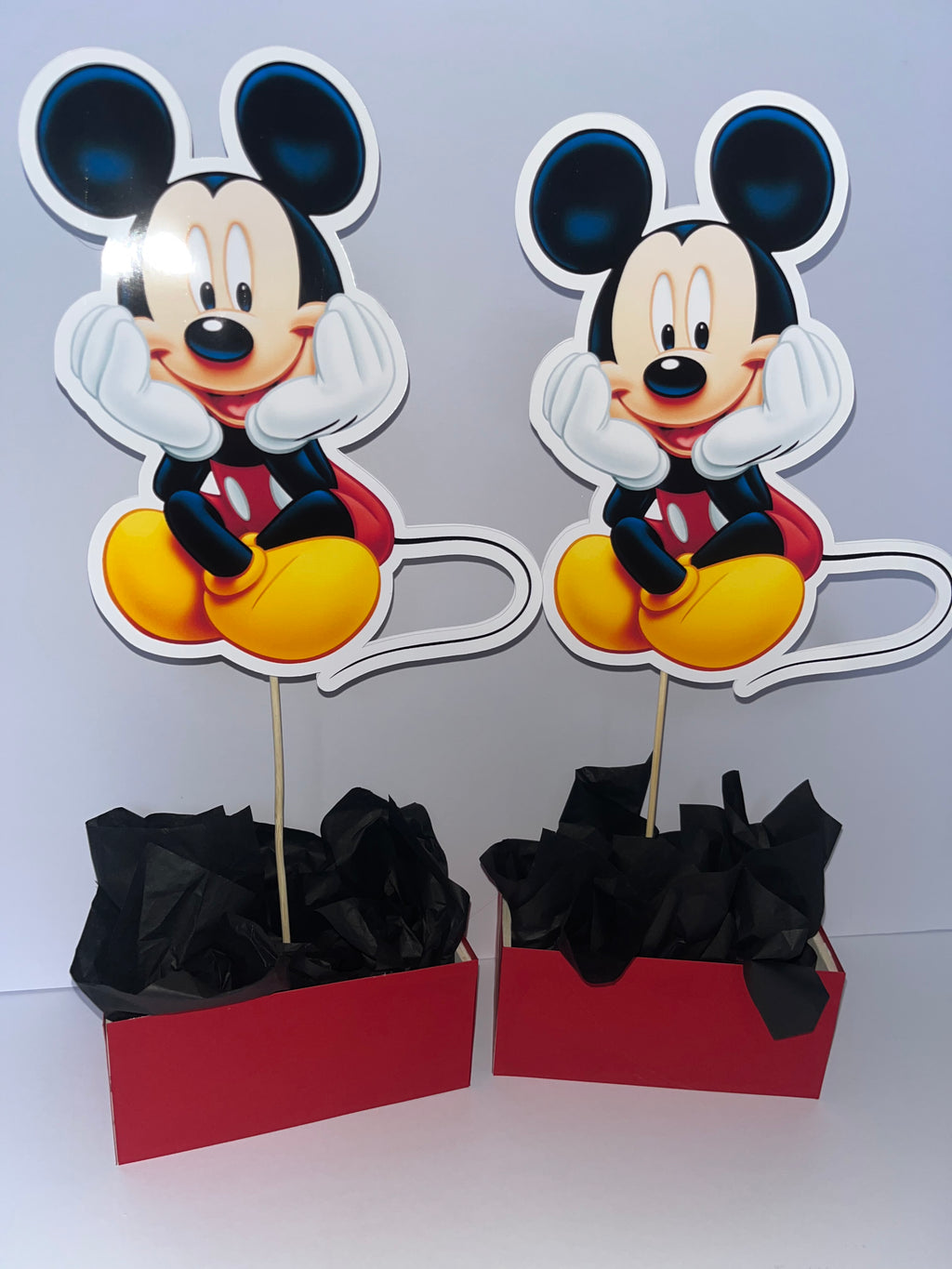 Mickey Mouse Simple Centerpieces for Birthday Party or Event