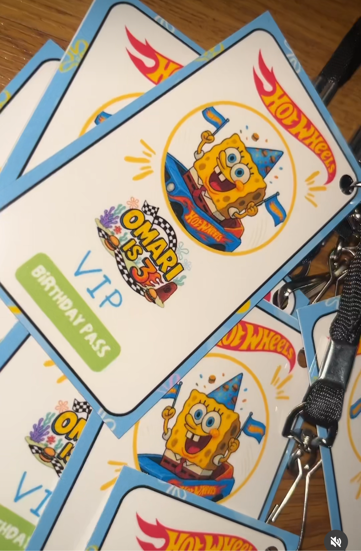 Simple VIP Party Badges