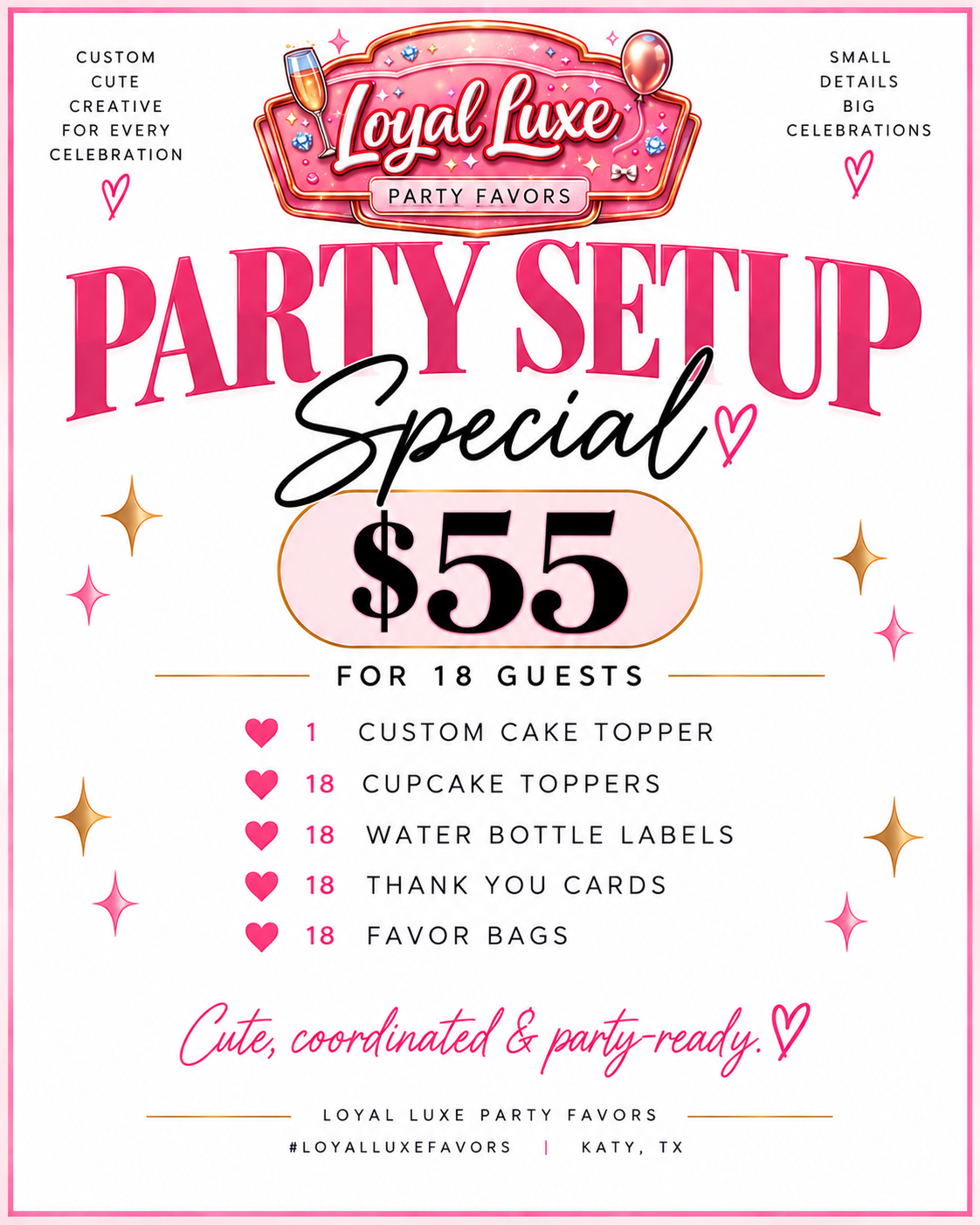 Loyal Luxe Party Bundles