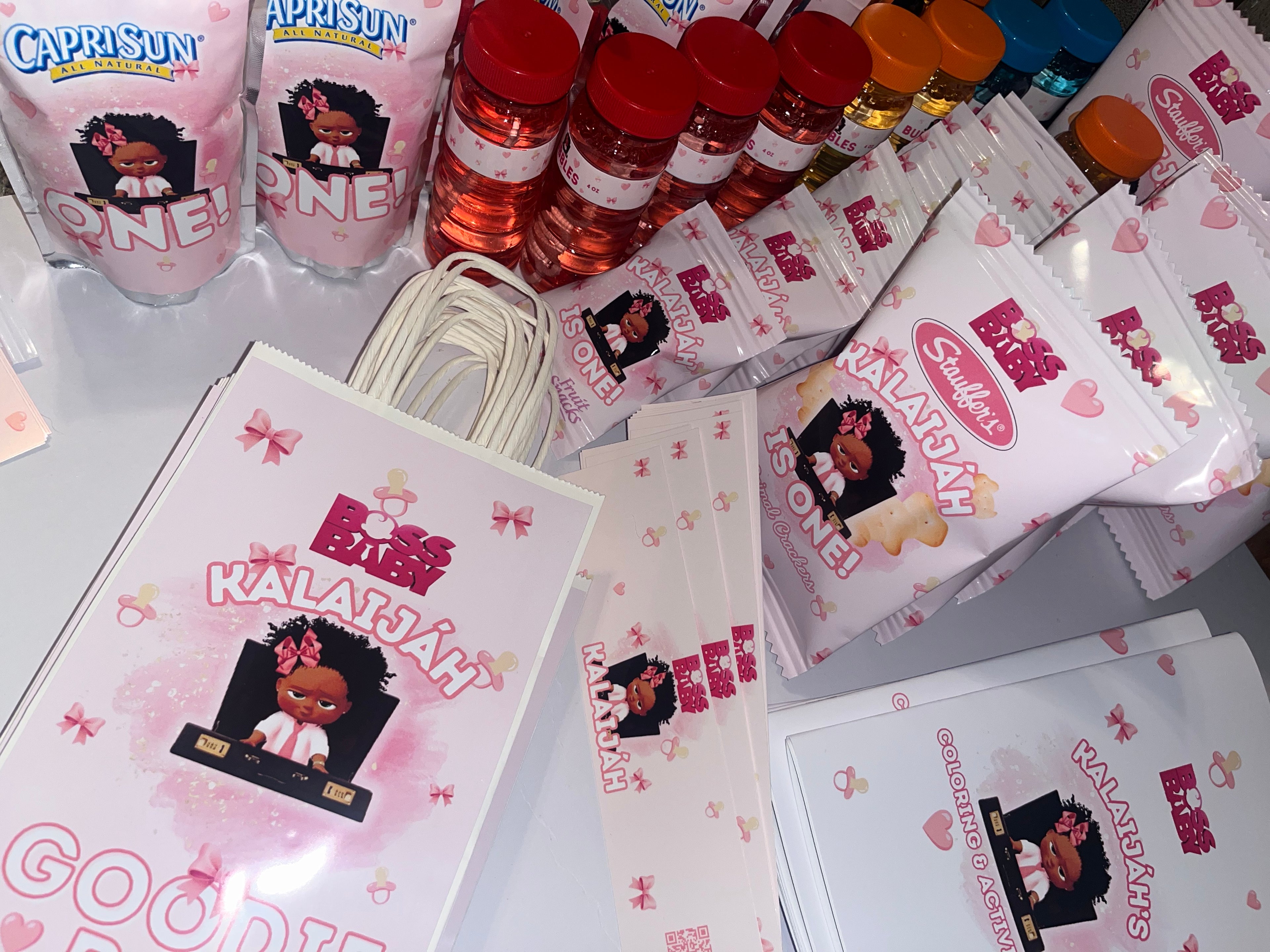 PARTY FAVOR ADD ONS ** Any Theme**