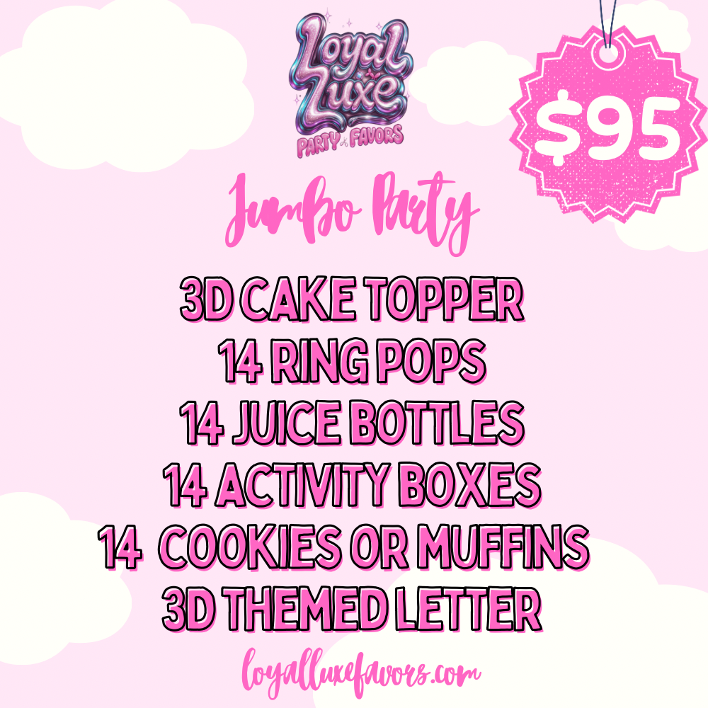 Party Decor and Favor Bundle Deals for Birthday Party or Event