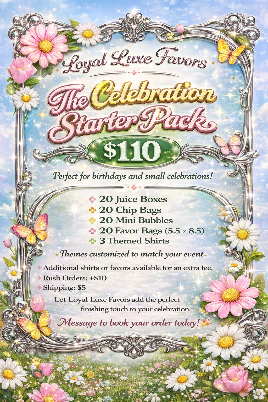 Celebration Starter Pack for Any Theme!