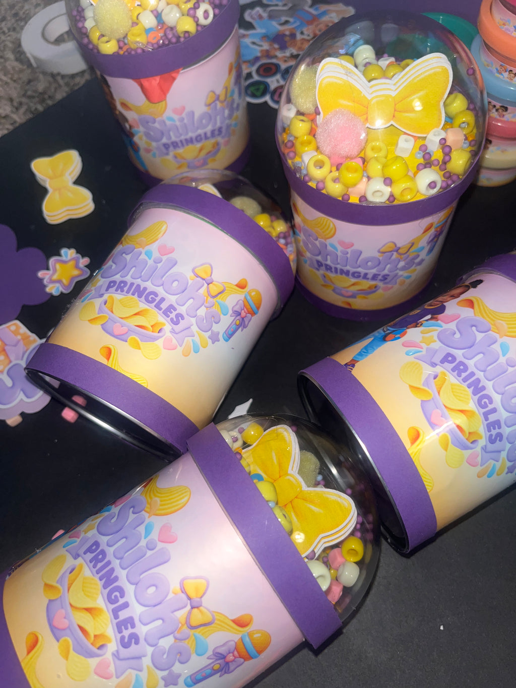Custom Mini Pringles Shakers