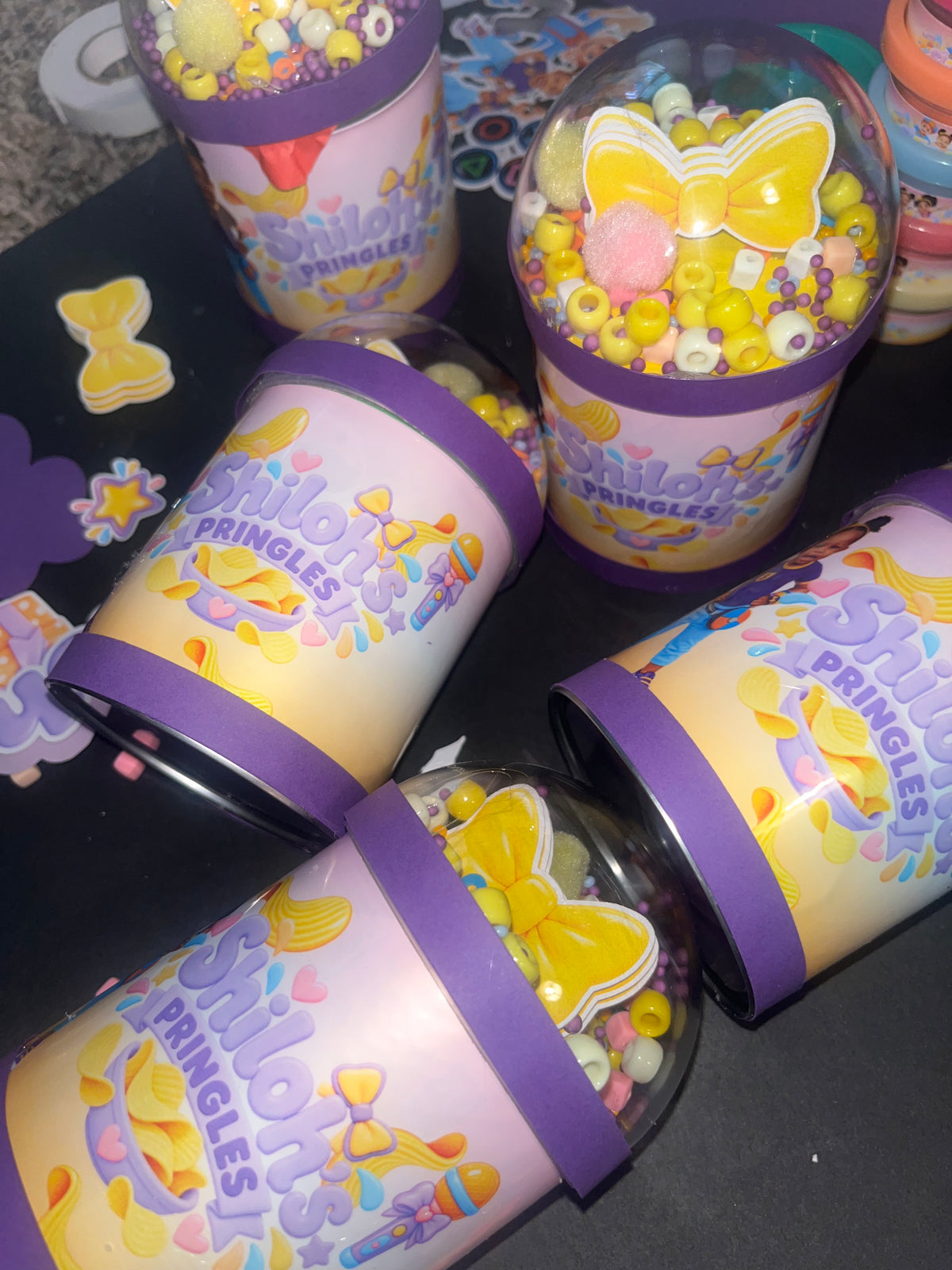 Custom Mini Pringles Shakers