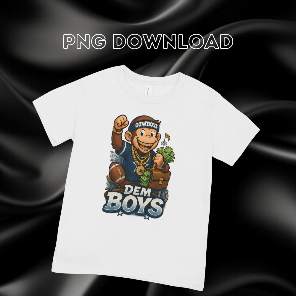 Curious George DEM BOYZ PNG