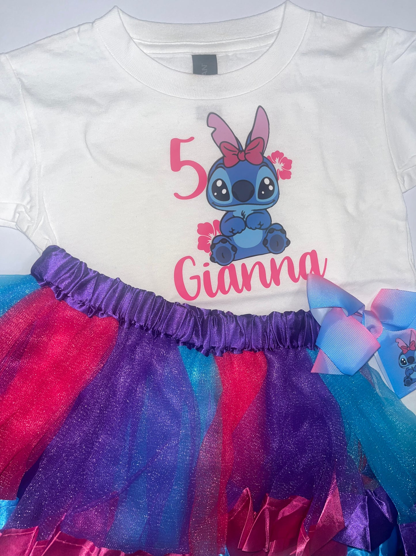 Stitch Themed Birthday Set