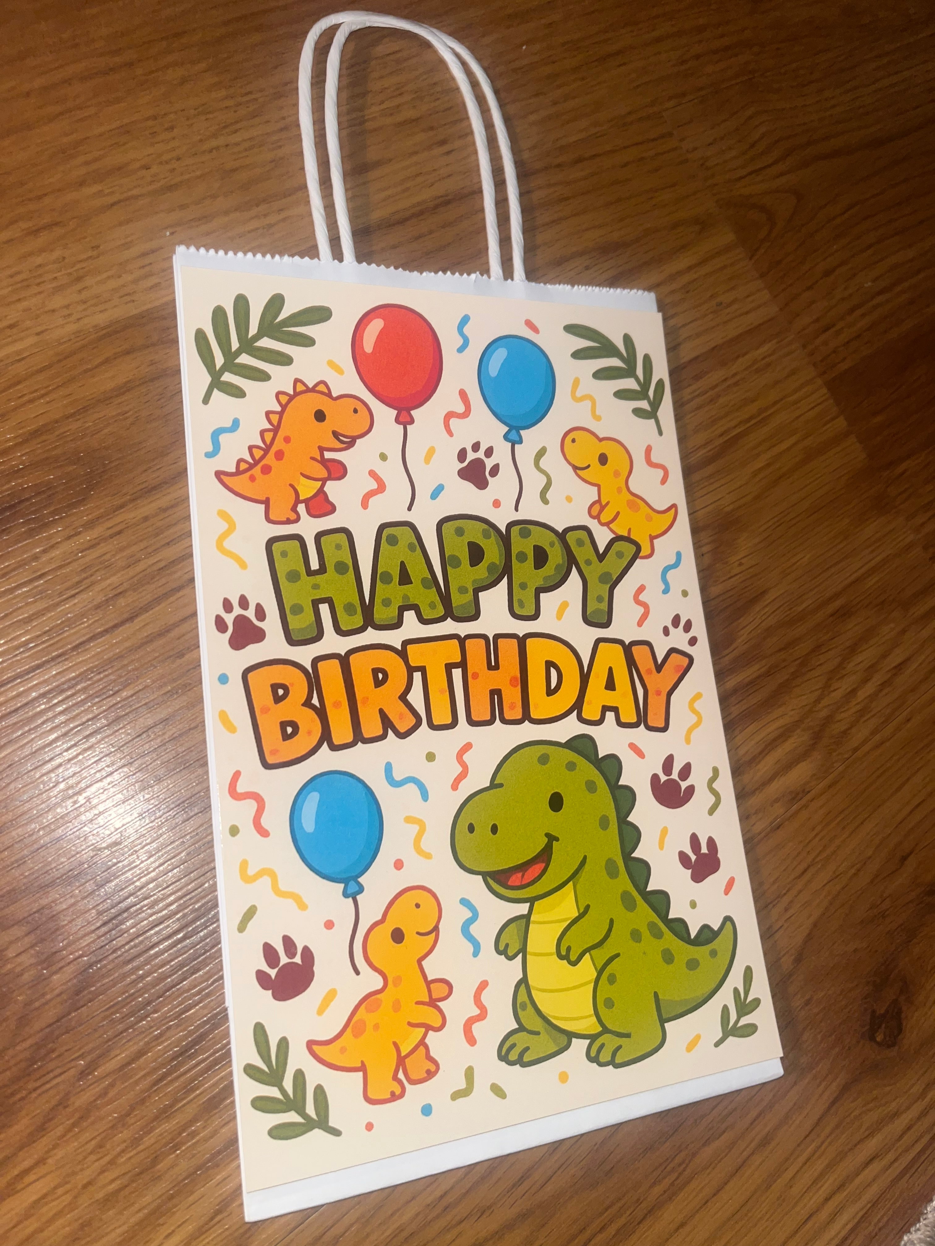 Simple Boy Party Themed Favor Bags with no Personalization