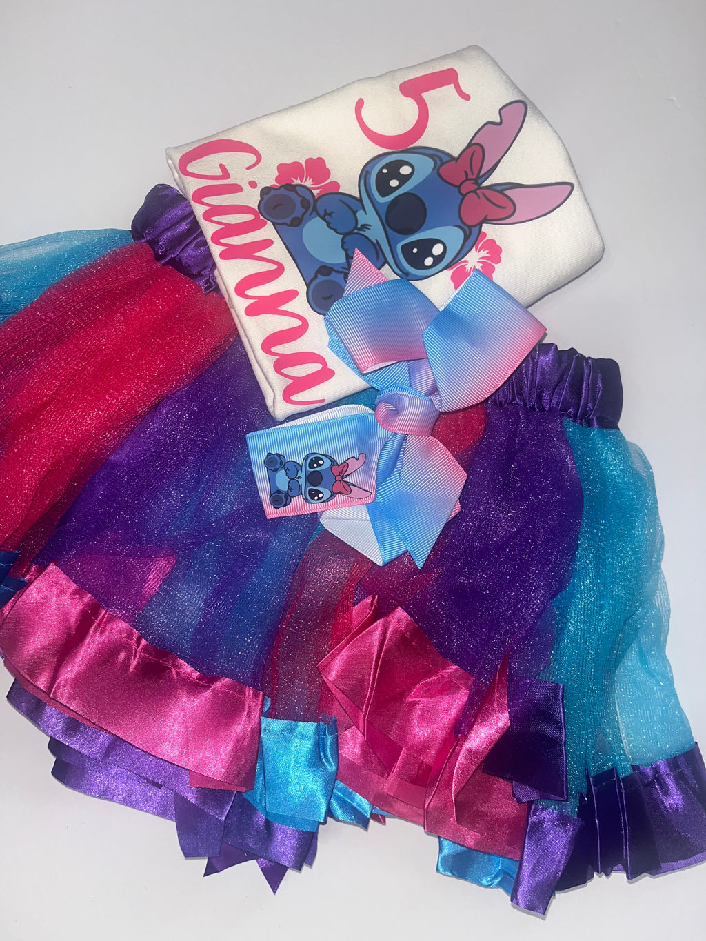 Stitch Themed Birthday Set