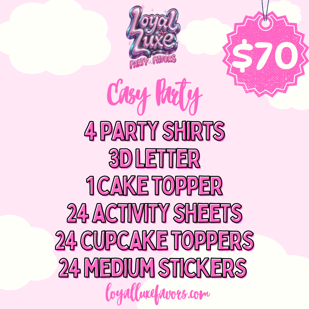 Party Decor and Favor Bundle Deals for Birthday Party or Event