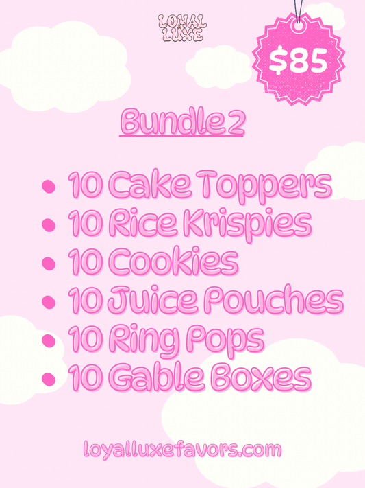 Party Decor and Favor Bundle Deals for Birthday Party or Event