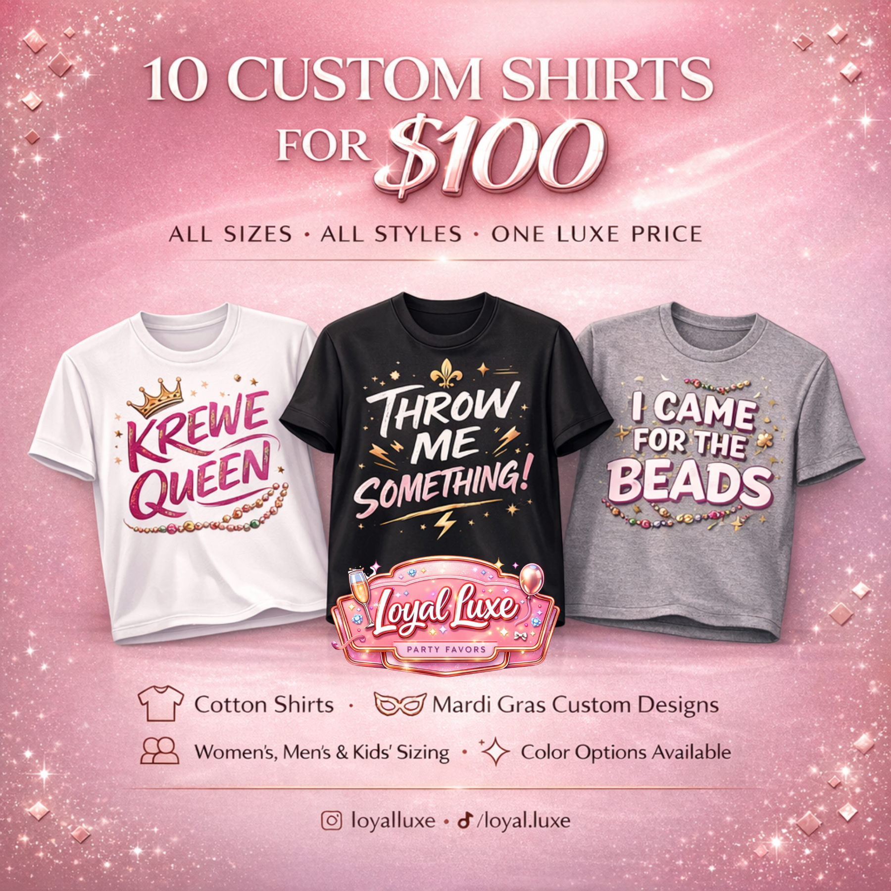 Spring 10 Shirt Special