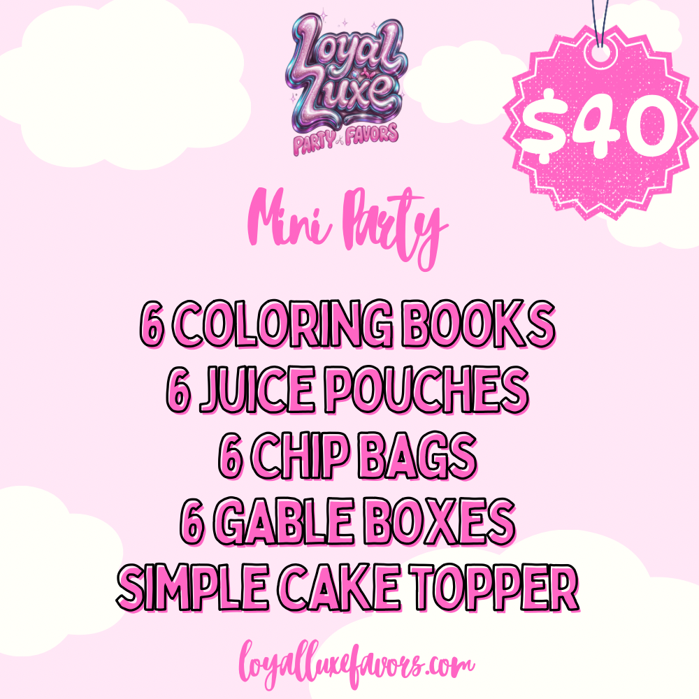 Party Decor and Favor Bundle Deals for Birthday Party or Event