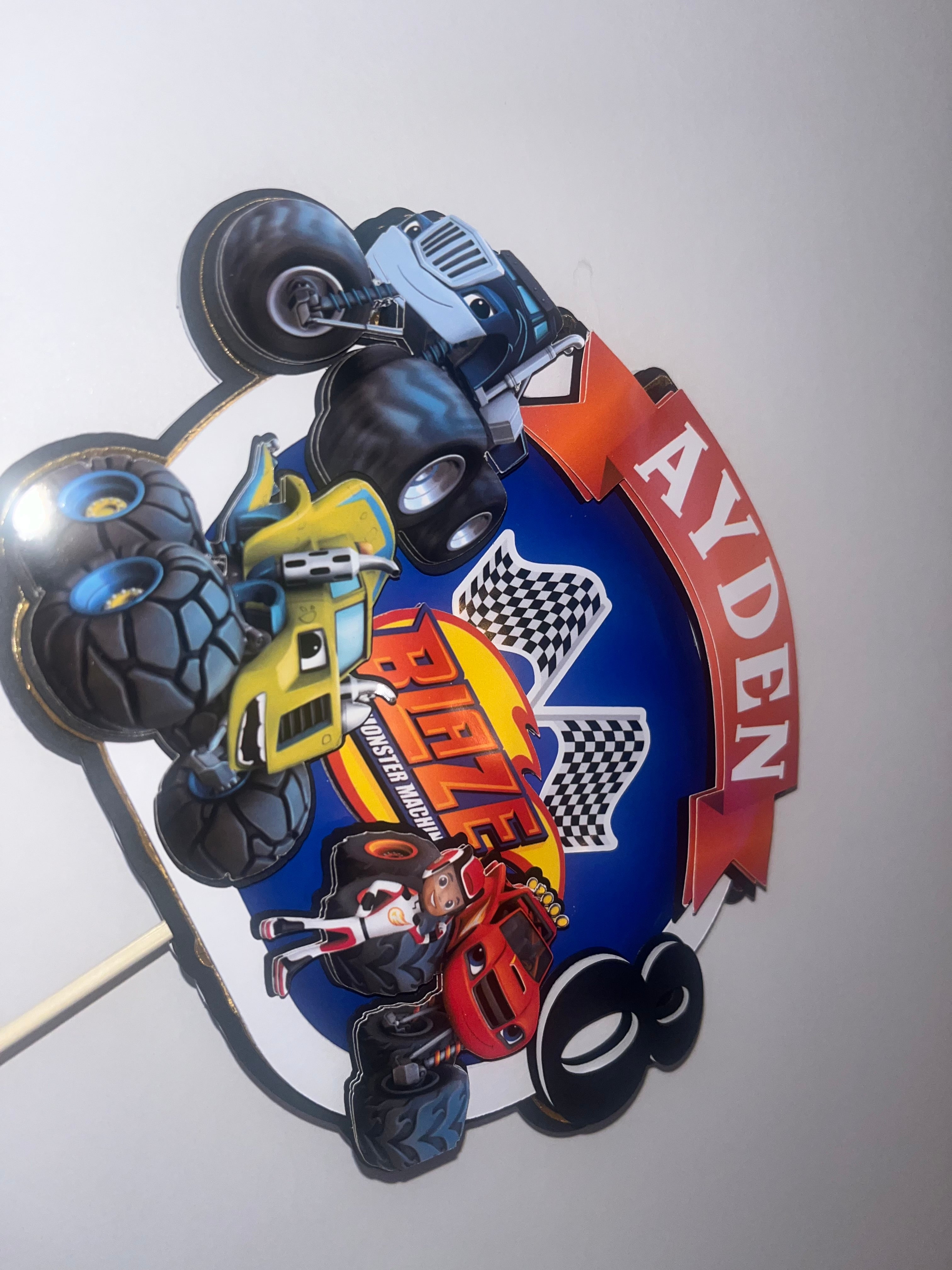 Blaze & the Monster Machines Cake Topper