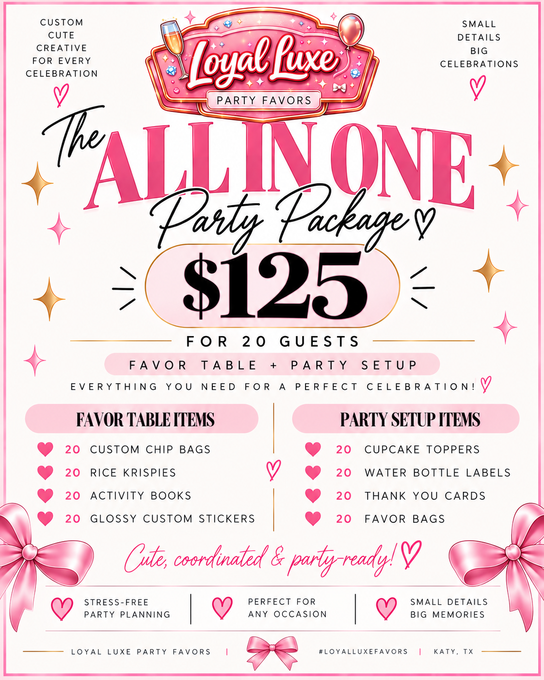 Loyal Luxe Party Bundles