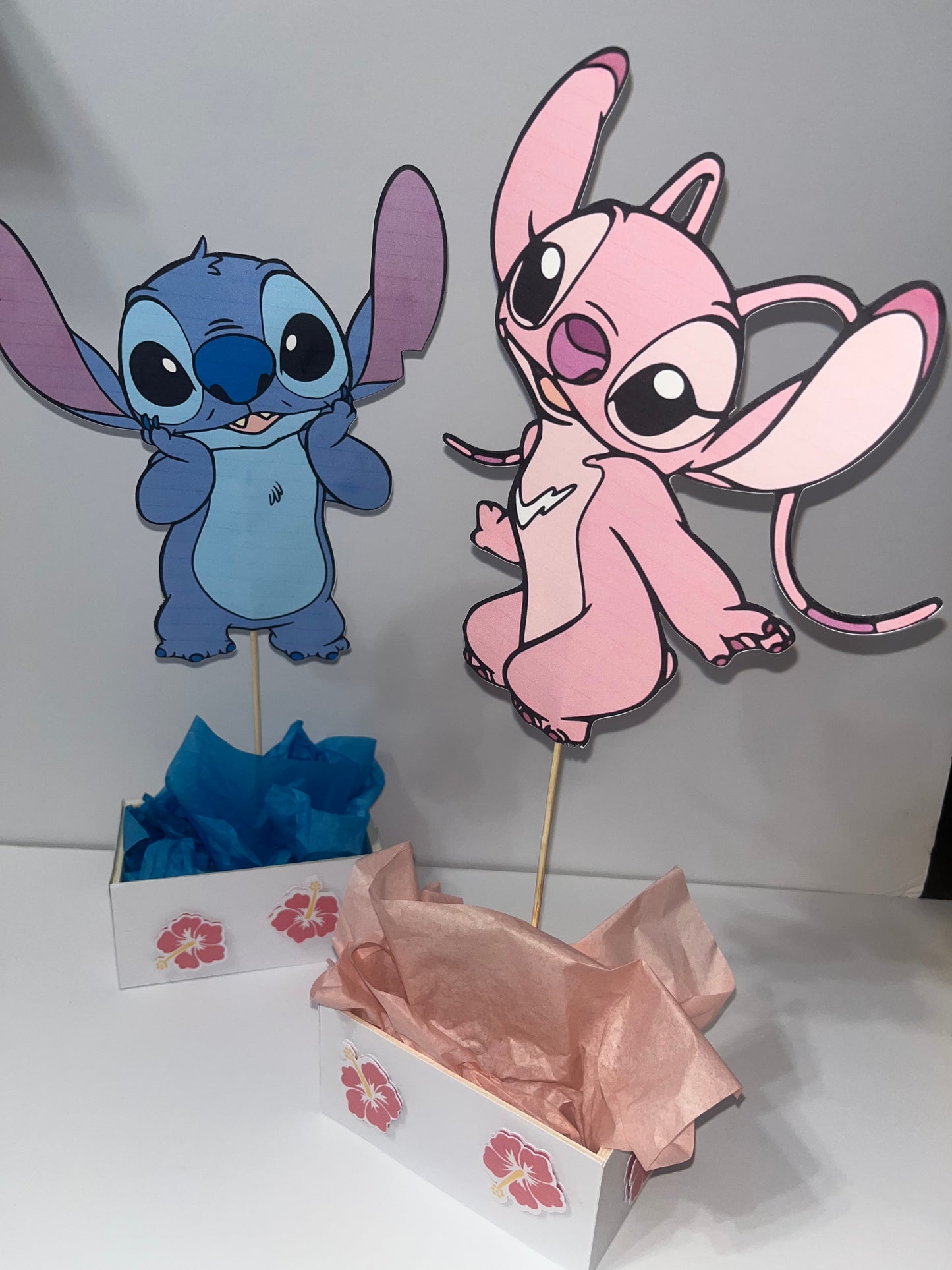 Stitch & Angel Inspired Centerpieces💕