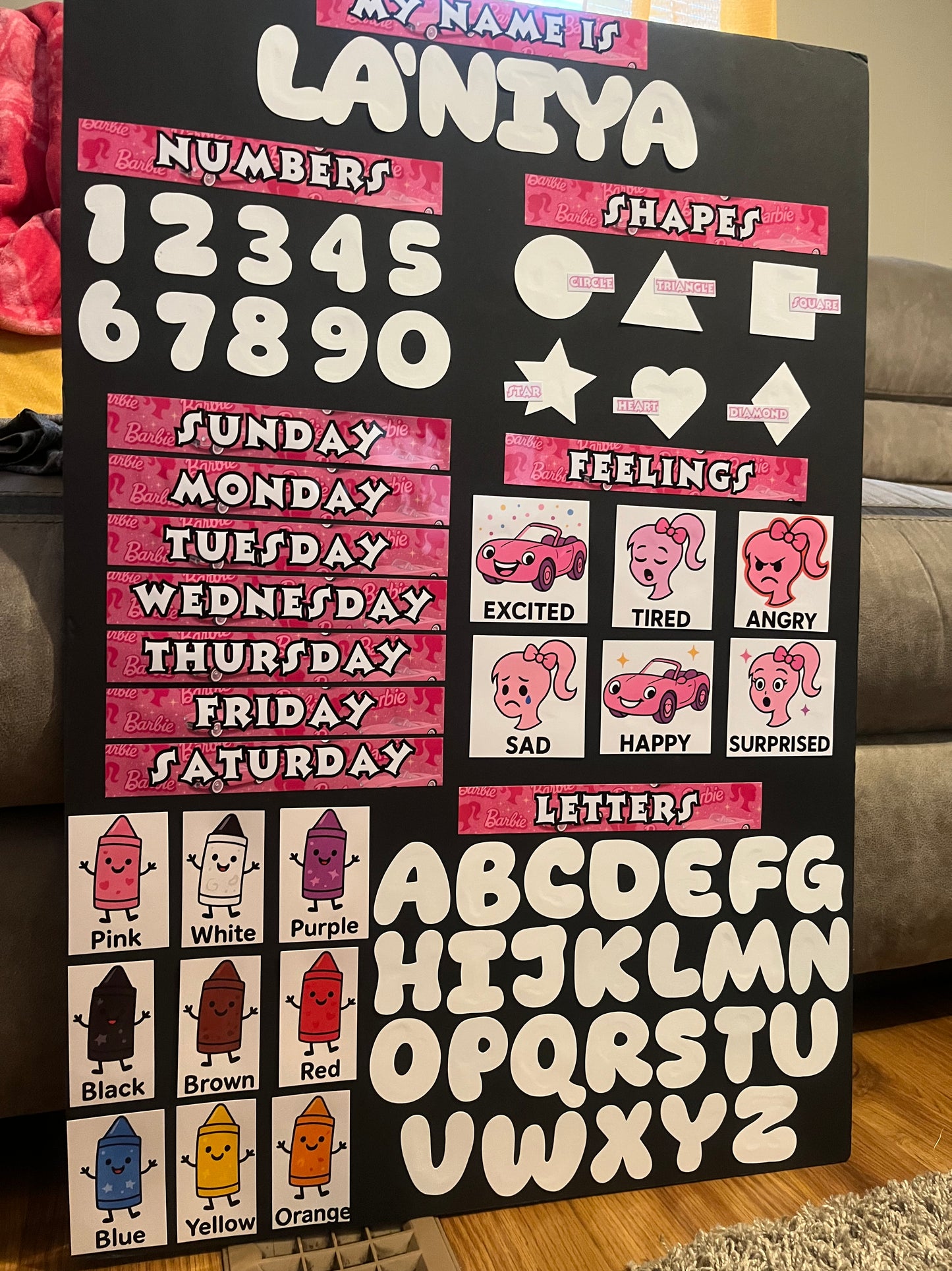 Learning Board Cutouts