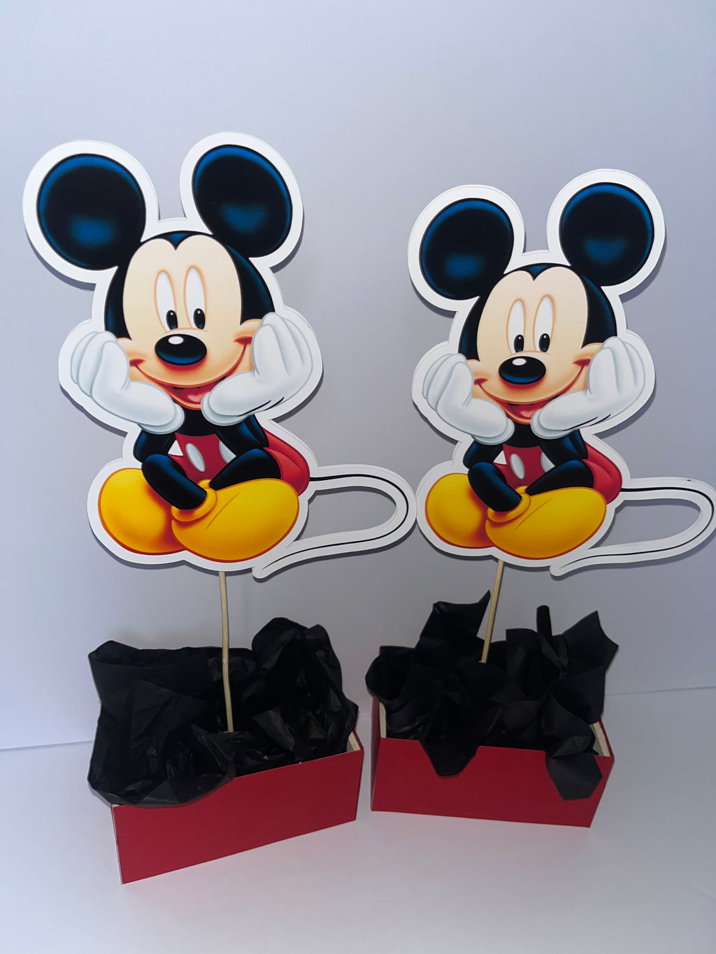 Mickey Mouse Simple Centerpieces for Birthday Party or Event