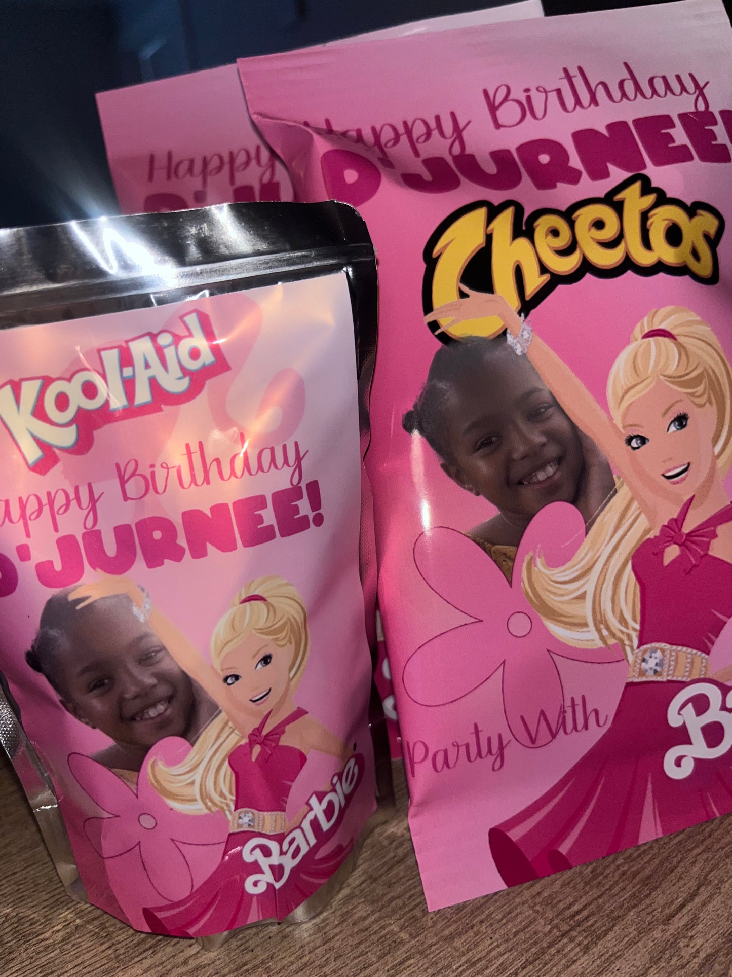 CUSTOM BARBIE THEMED PARTY FAVORS