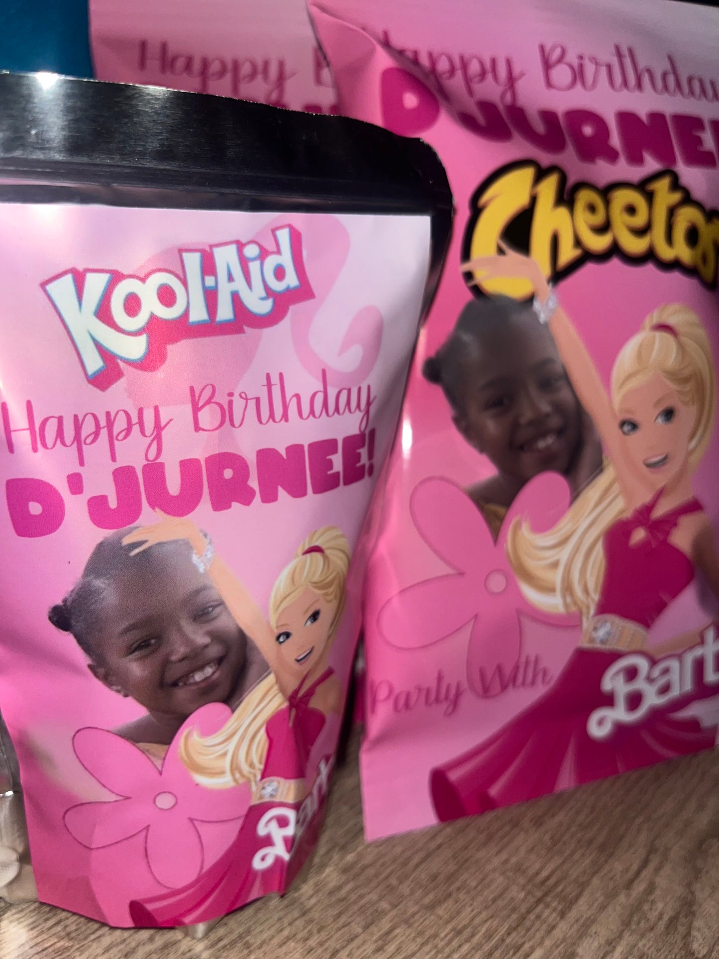 CUSTOM BARBIE THEMED PARTY FAVORS